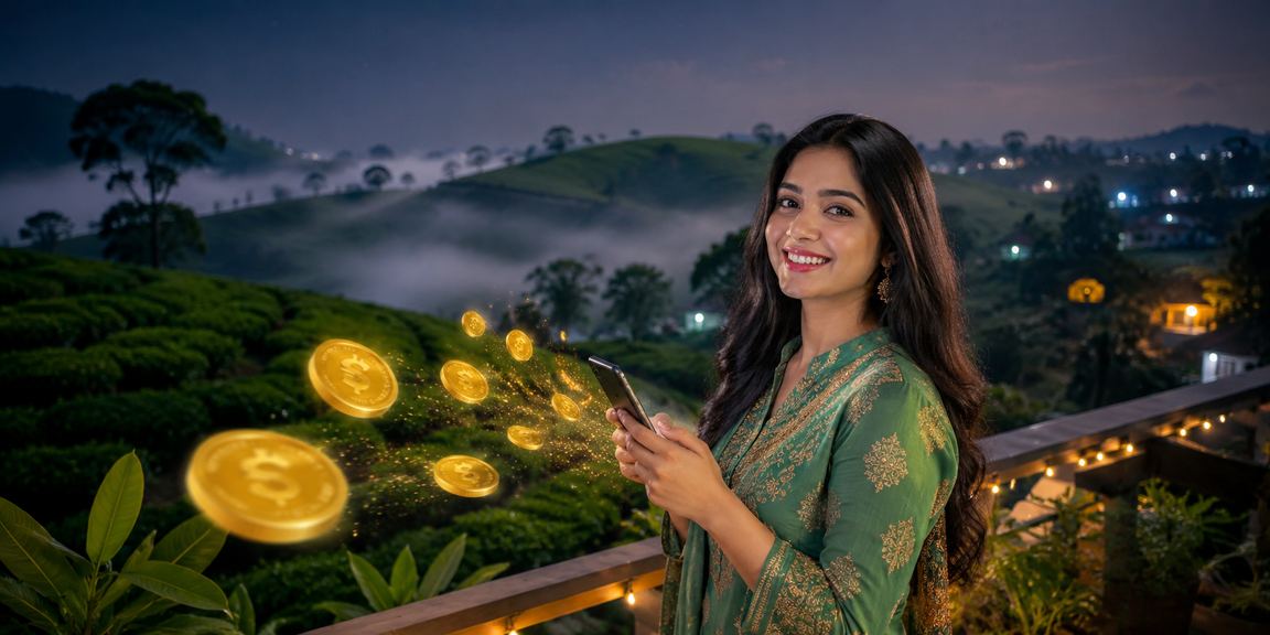 মোবাইল ক্যাসিনো খেলার দৃশ্য